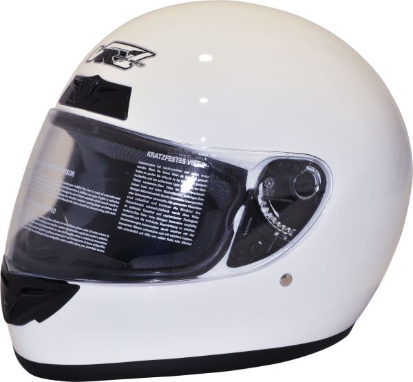 VR1 Full Face Helmet White