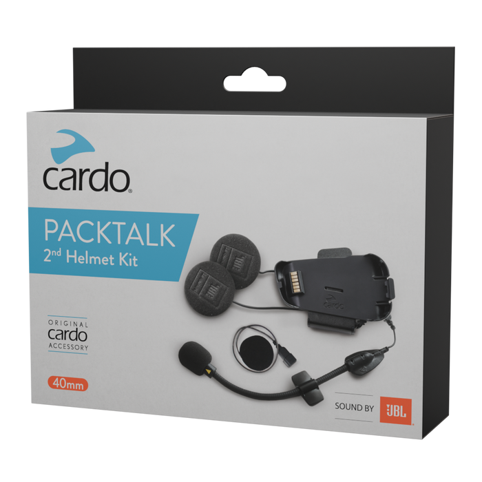 Cardo Systems Packtalk 2nd Helmet Kit JBL