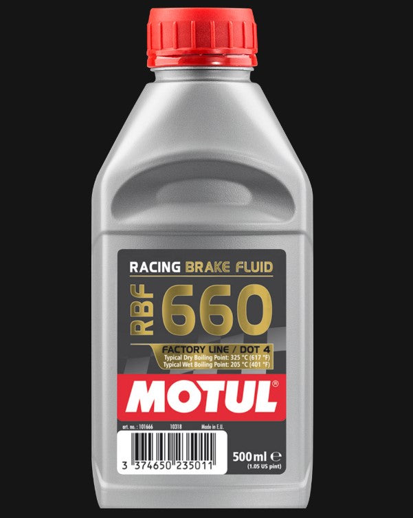 Motul Brake Fluid DOT 4 RBF 660 Factory Line