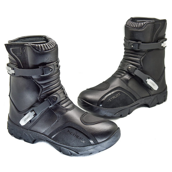 Metalize 962 Short Boots Black 