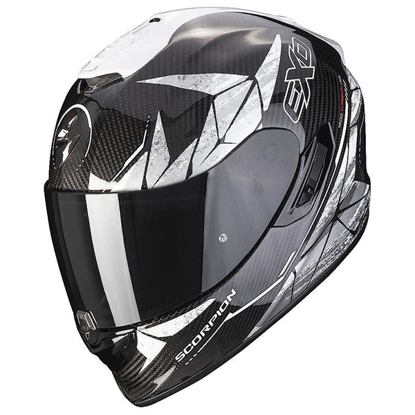 Scorpion EXO Full Face Helmet 1400 Arenia Black/White