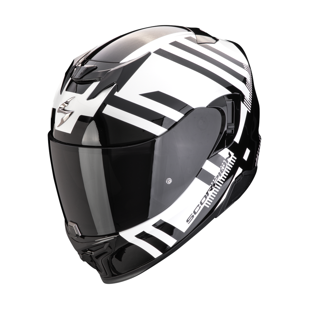 Scorpion EXO Full Face Helmet 520 Banshee P White/Black