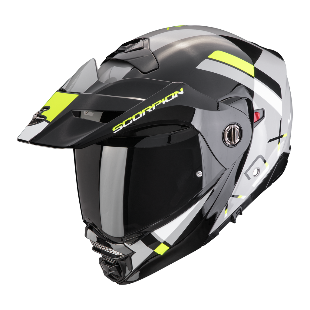 Scorpion EXO Flip Up ADV Helmet Galane Black/Yellow