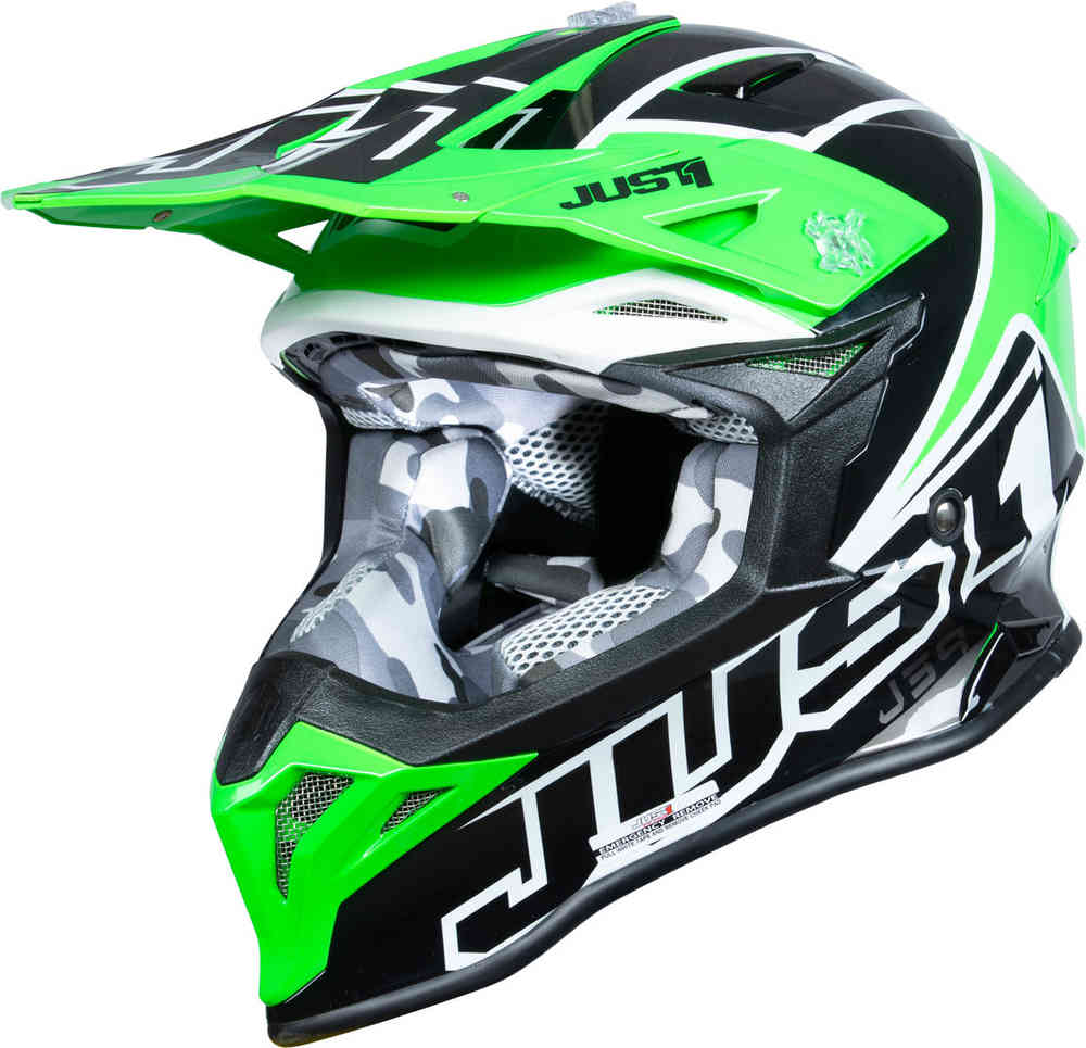 Just1 MX Helmets J39 Thruster Green