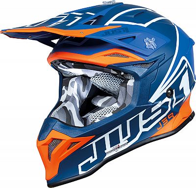 Just1 MX Helmets J39 Thruster White/Orange/Black