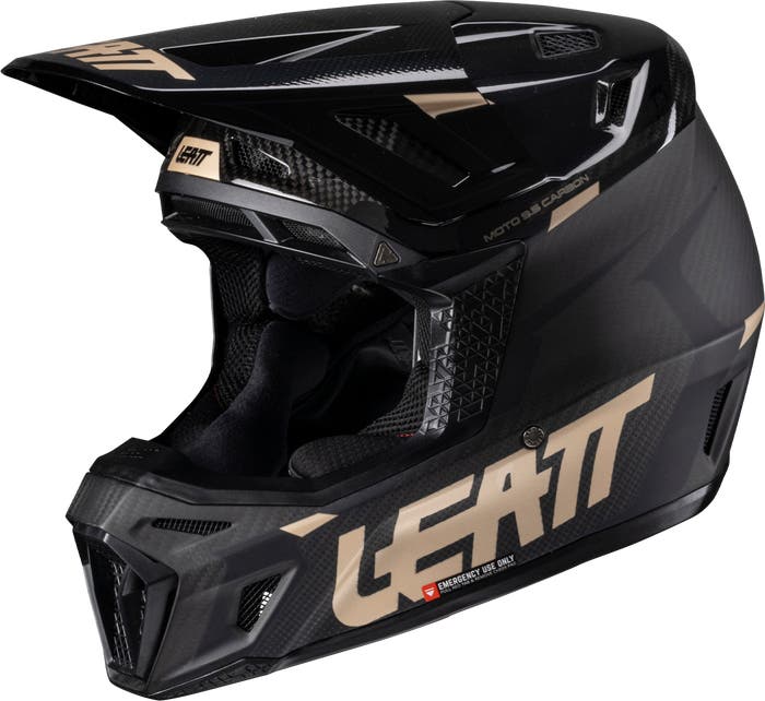 Leatt Moto 9.5 Carbon MX Helmet Kit Black