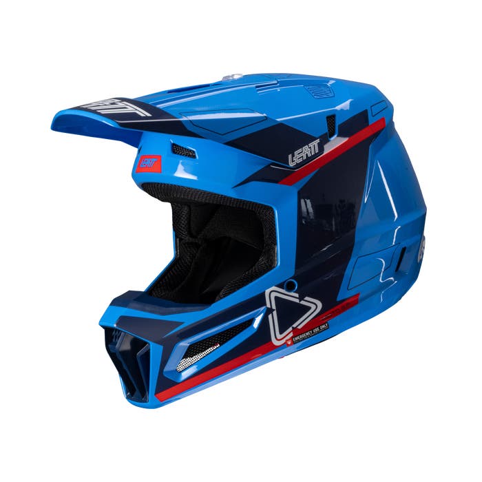 Leatt Moto 3.5 MX Helmet Kit Royal 