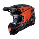 Just1 MX Helmet J40 Shooter Camo Gloss Orange/Black