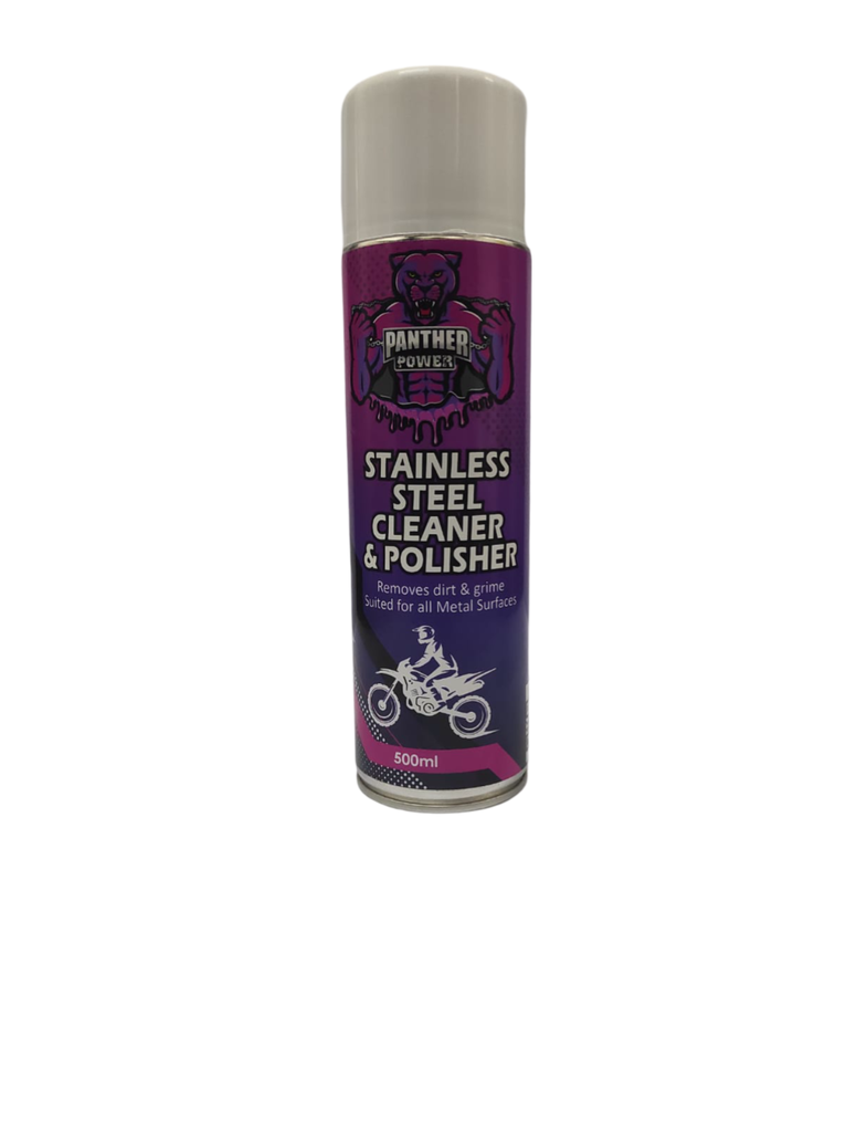 Panther Power Stainless Steel & Aluminium Cleaner 500ml