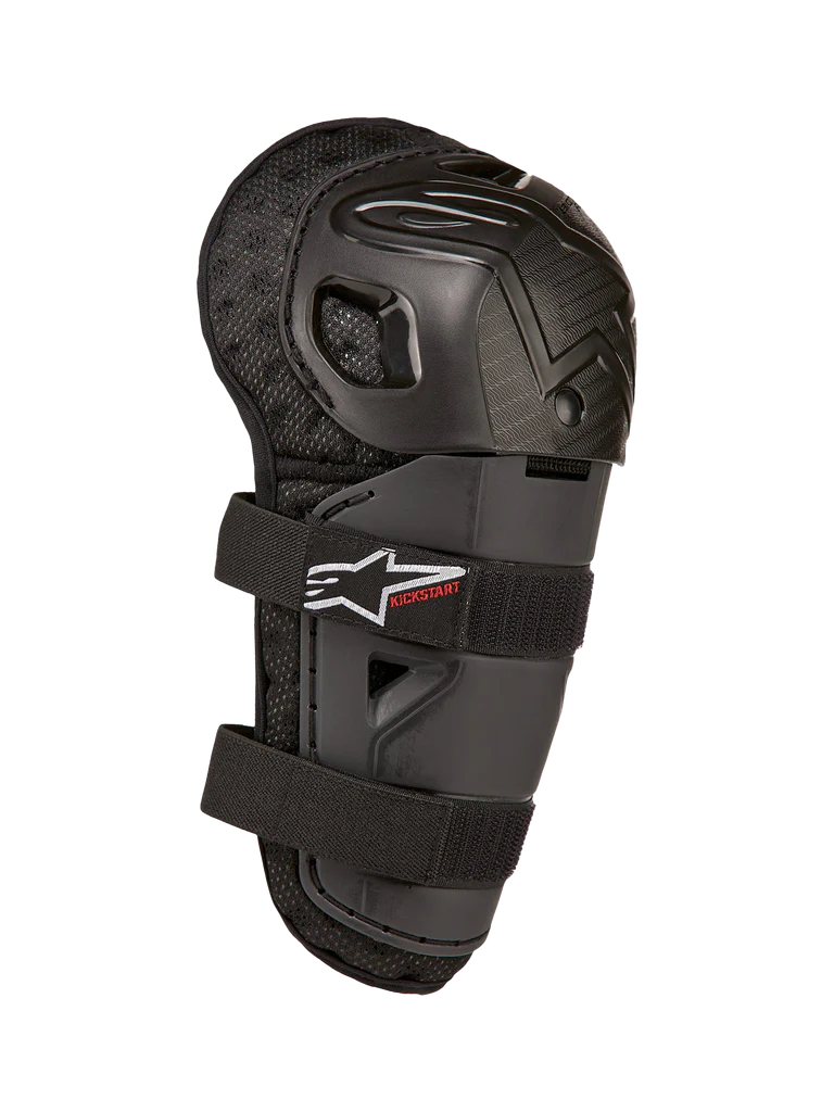 Alpinestars Bionic Youth Action Kickstart Knee Guard Black/Red