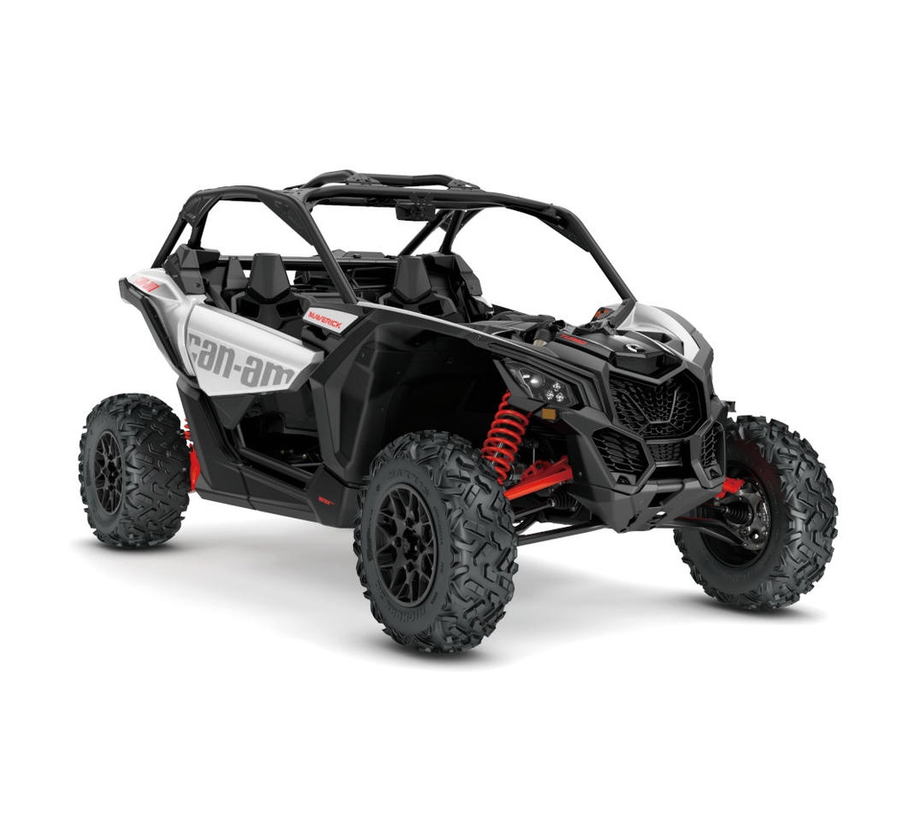 NewRay CAN AM Mavericks X3 Hyper Silver & Red 1/18 Scale