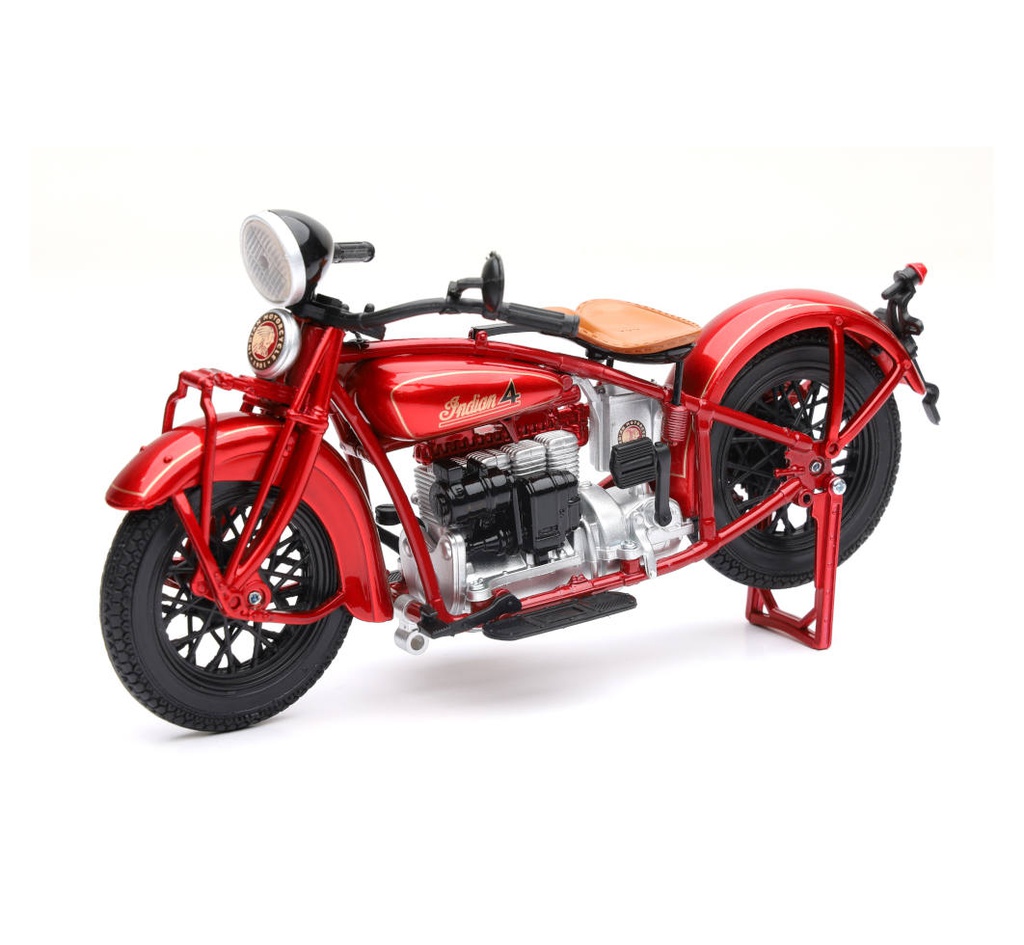 NewRay Indian Sport 4 1930 Red 1/12 Scale