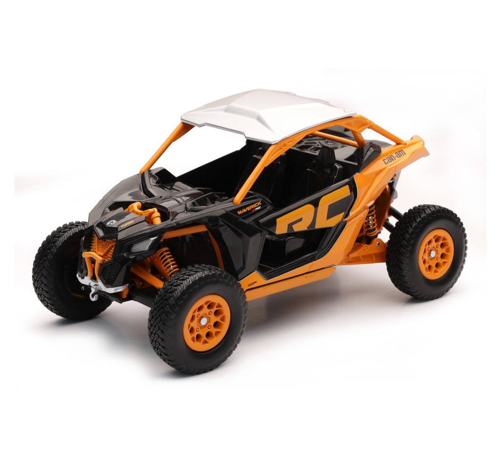 NewRay CAN AM Mavericks X3 X RC Turbo Black Orange 1/18 Scale