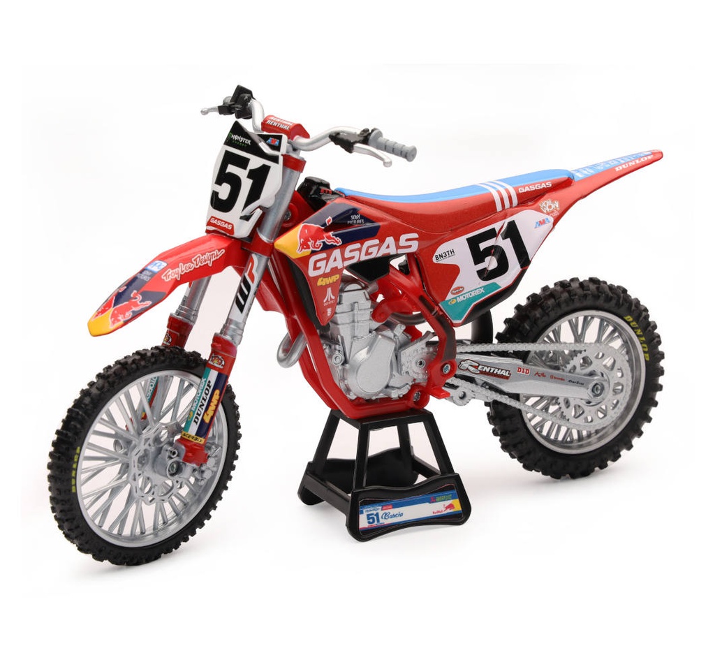 NewRay TLD Redbull GasGas MC 450F Justin Barcia 1/12 Scale