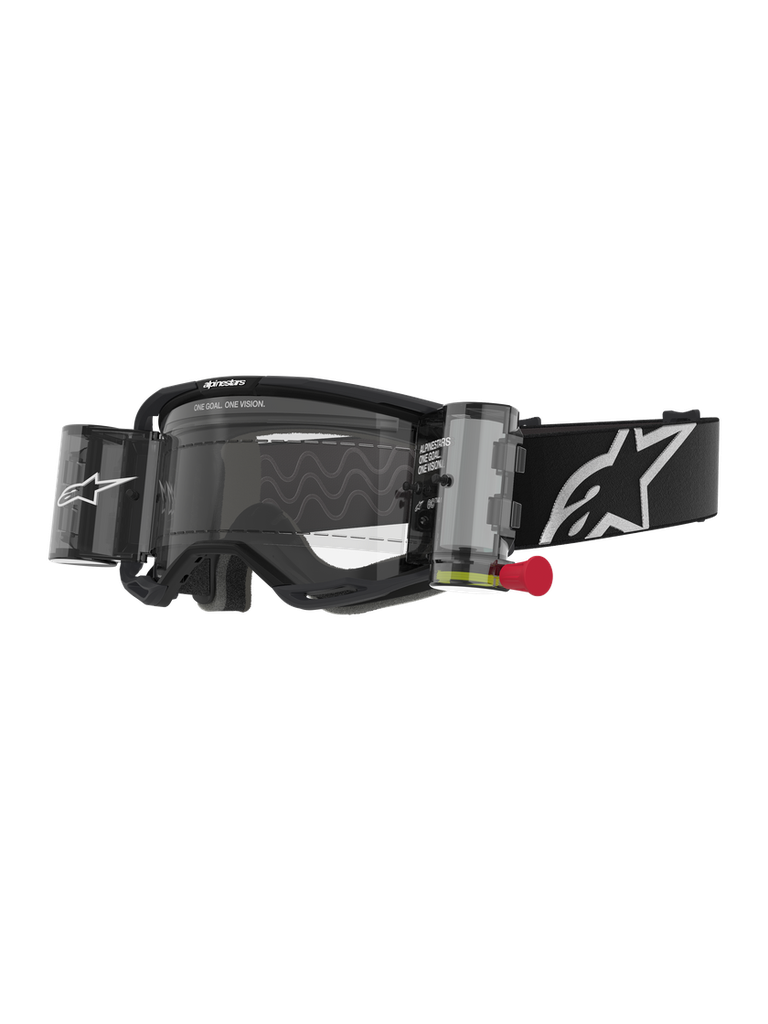 Alpinestars Supertech Corp MX Goggles Black/Grey Clear Roll Off