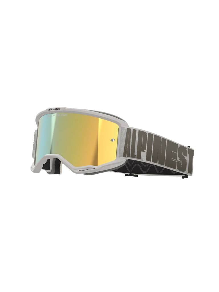 Alpinestars Vision 5 Hollow Wind MX Goggles Mirror Gold