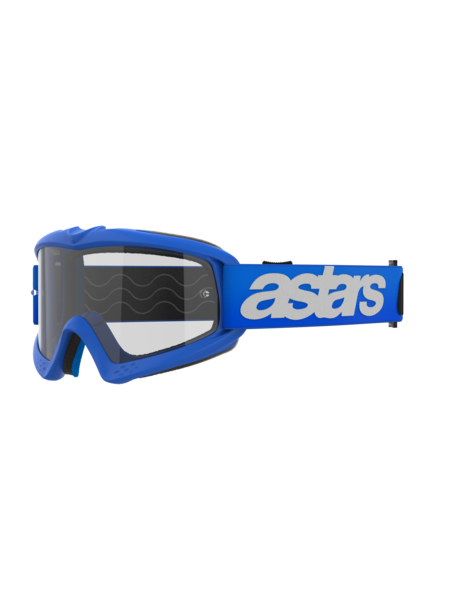 Alpinestars Youth Vision Blaze MX Goggles Blue Clear