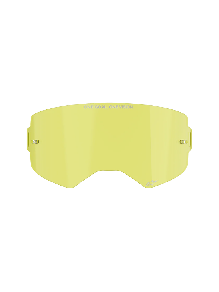 Alpinestars Supertech Replacement Goggle Lens Clear Yellow