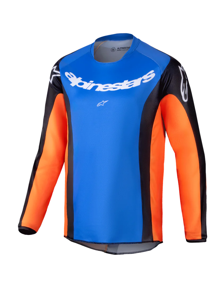 Alpinestars Youth Racer Melt Jersey Orange/Blue