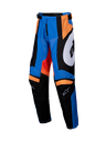 Alpinestars Youth Racer Melt Pants Orange/Blue