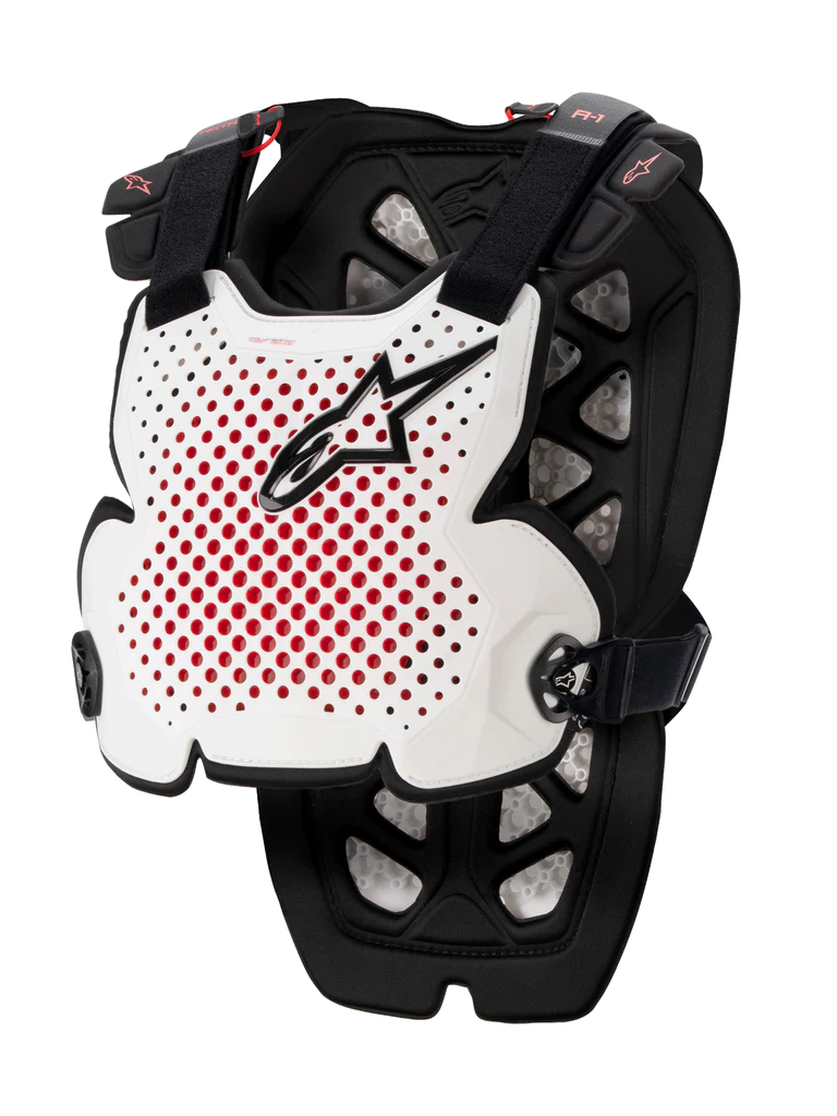 Alpinestars A-1 Pro Chest Protector White/Black/Red