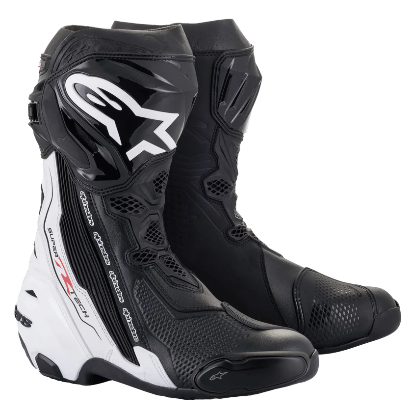 Alpinestars Supertech R Boots Black/White