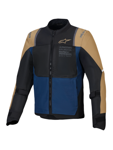 Alpinestars ST-2 Air Jacket Blue/Dark Khaki/Black