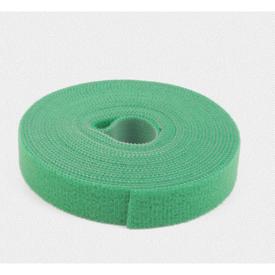 Velcro Cable Tie Green 1m