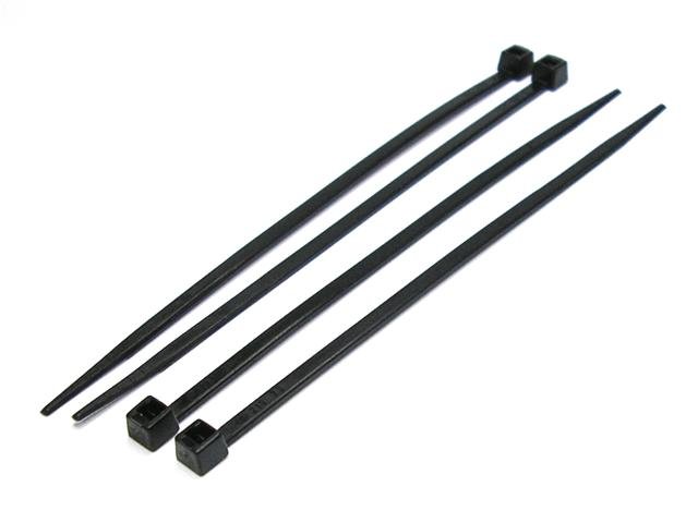 Cable Ties 100mm x 2.5mm Black 100pcs