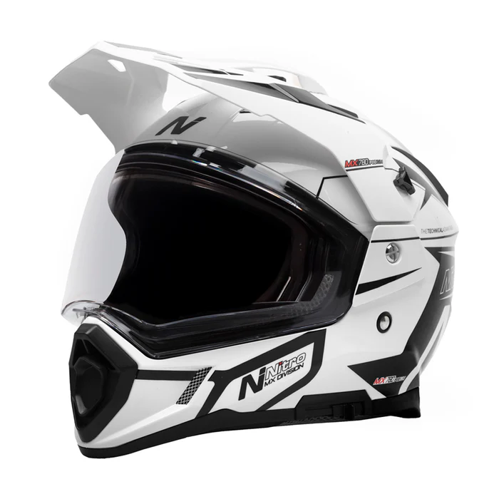 Nitro Helmet Podium White/Black