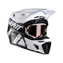 Leatt Moto 9.5 V26 MX Helmet Kit Carbon/White