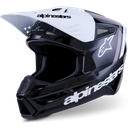 Alpinestars Supertech M3 Radium Helmet Black/White/Grey ECE06