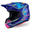 Alpinestars Supertech M7 Cast Helmet Blue/Pink/Yellow Fluo ECE06