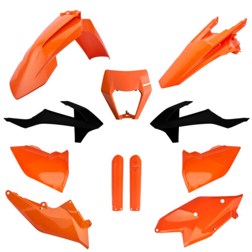 Polisport Plastics Kit KTM EXC/EXC-F '17-19 OEM Orange