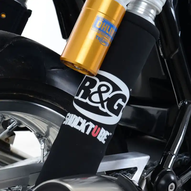 R&G Shocktube 10 Front 11 X 9 Black