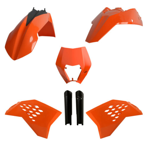 Polisport Plastics Kit KTM EXC/EXC-F '08-11 OEM Orange
