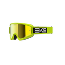 EKS Brand GOX Flat Out Gold Mirror Goggles Yellow/Black