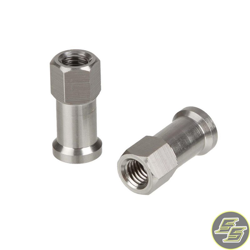 DRC Rim Lock Nuts Titanium 2pc