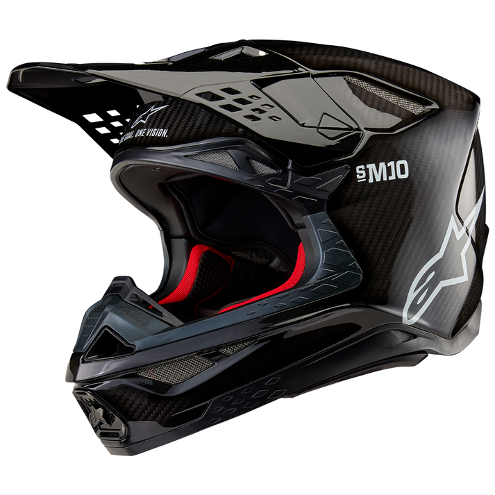 Alpinestars Supertech M10 Black Carbon Helmet