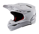Alpinestars Supertech M10 Solid White Helmet