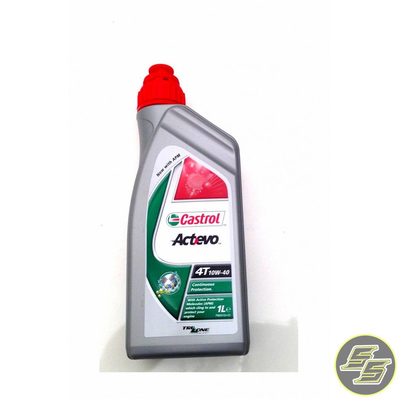 Castrol Engine Oil 4T Actevo 10w40 1L