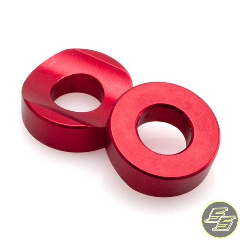 DRC Rim Lock Spacer Red 2pc