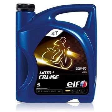 Elf Moto 4 Cruise 4T Engine Oil 20W50 4L