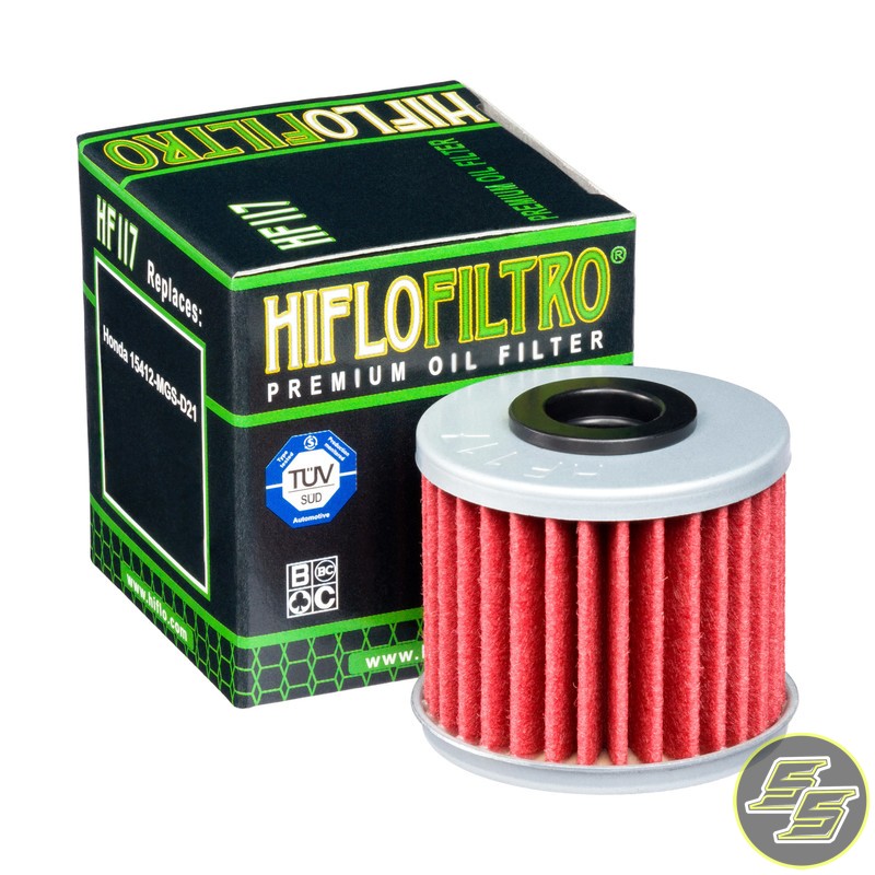 Hiflofiltro Oil Filter Honda HF117