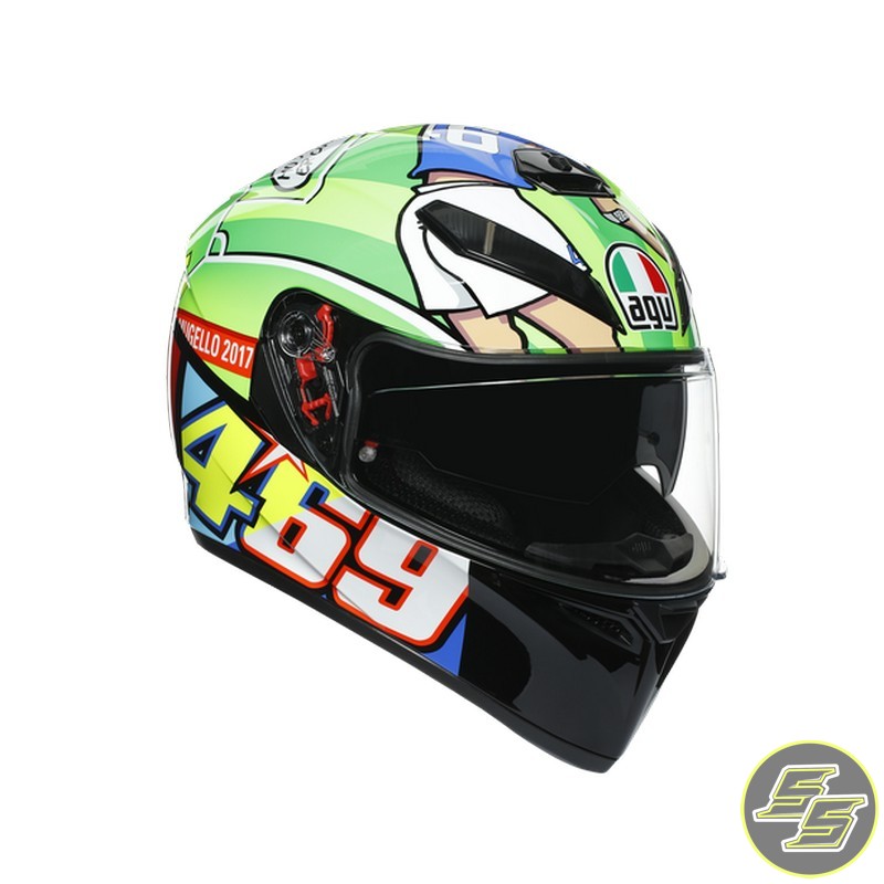 AGV Full Face Helmet K3 SV Rossi Mugello 2017