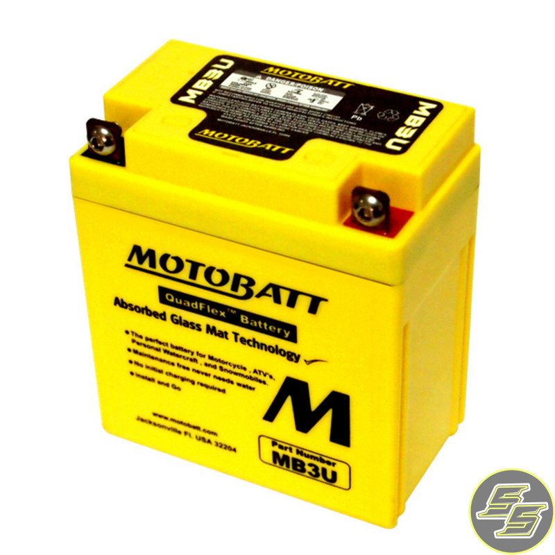 Motobatt Battery Sealed MB3U