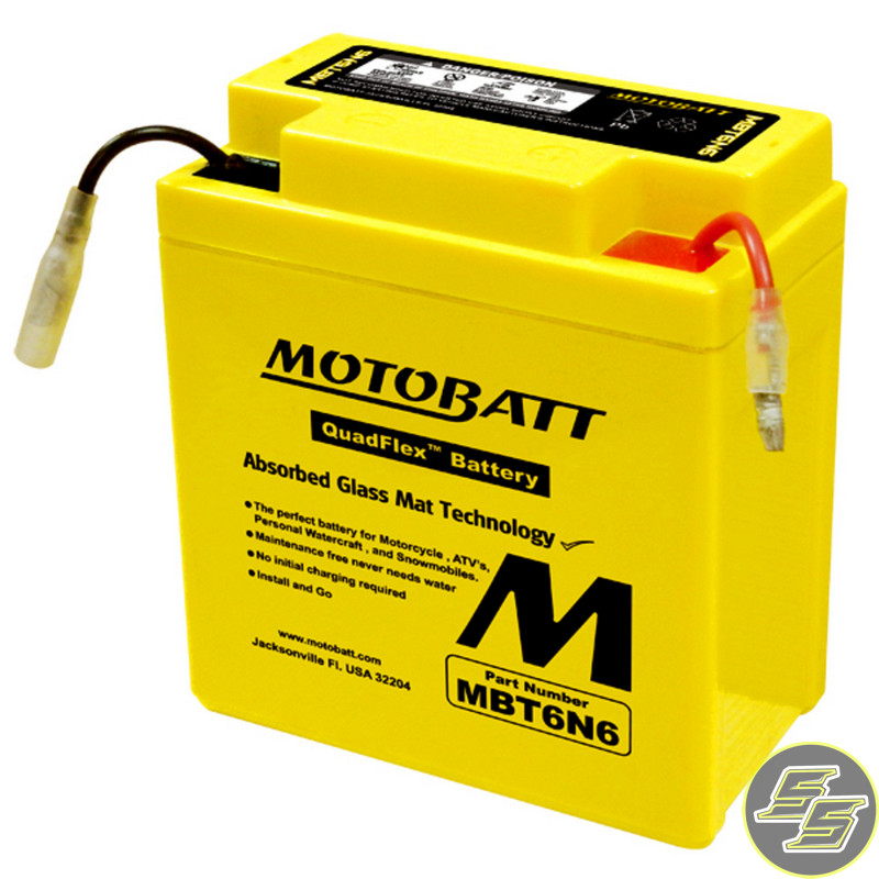 Motobatt Battery Sealed MBT6N6