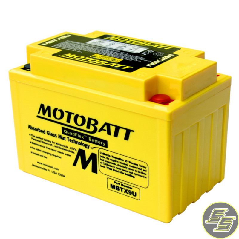 Motobatt Battery Sealed MBTX9U