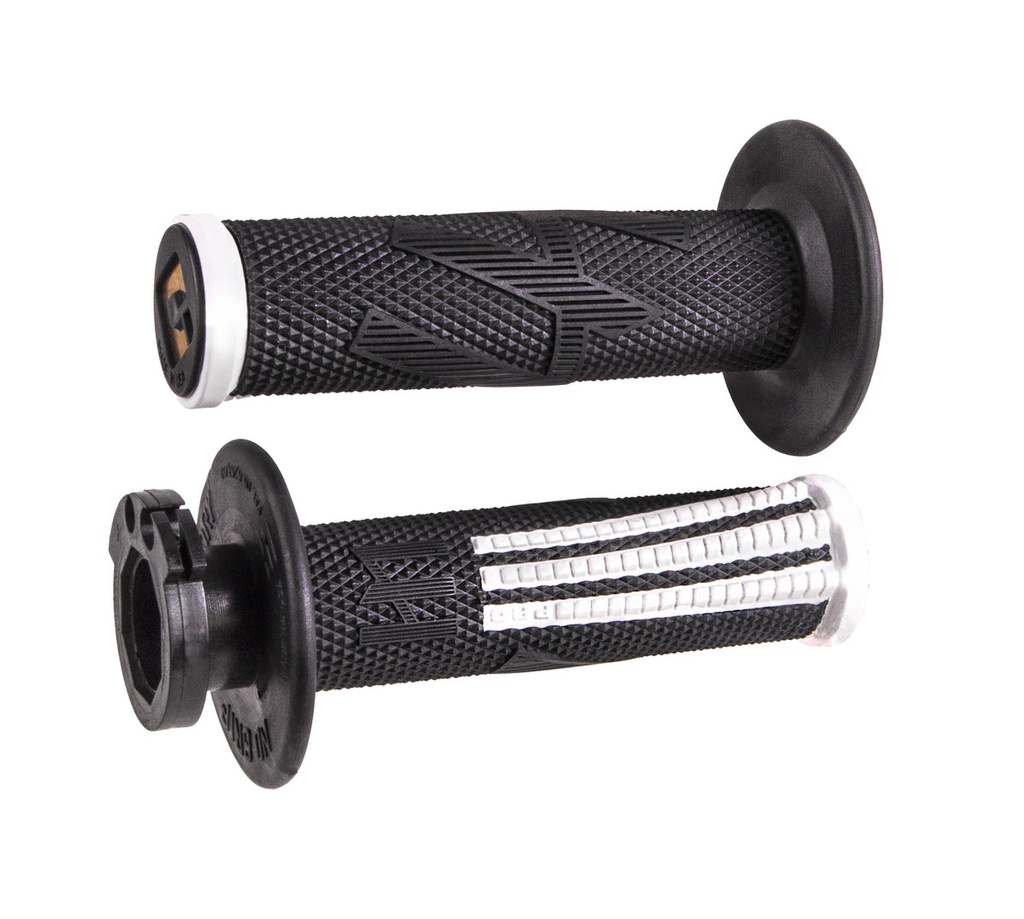 Odi Emig Pro V2 Lock-On MX Grips Black/White