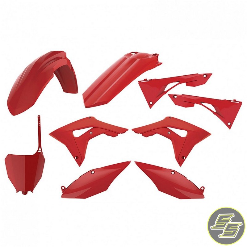 Polisport Plastic Kit Honda CRF250|450R '17-18 Red